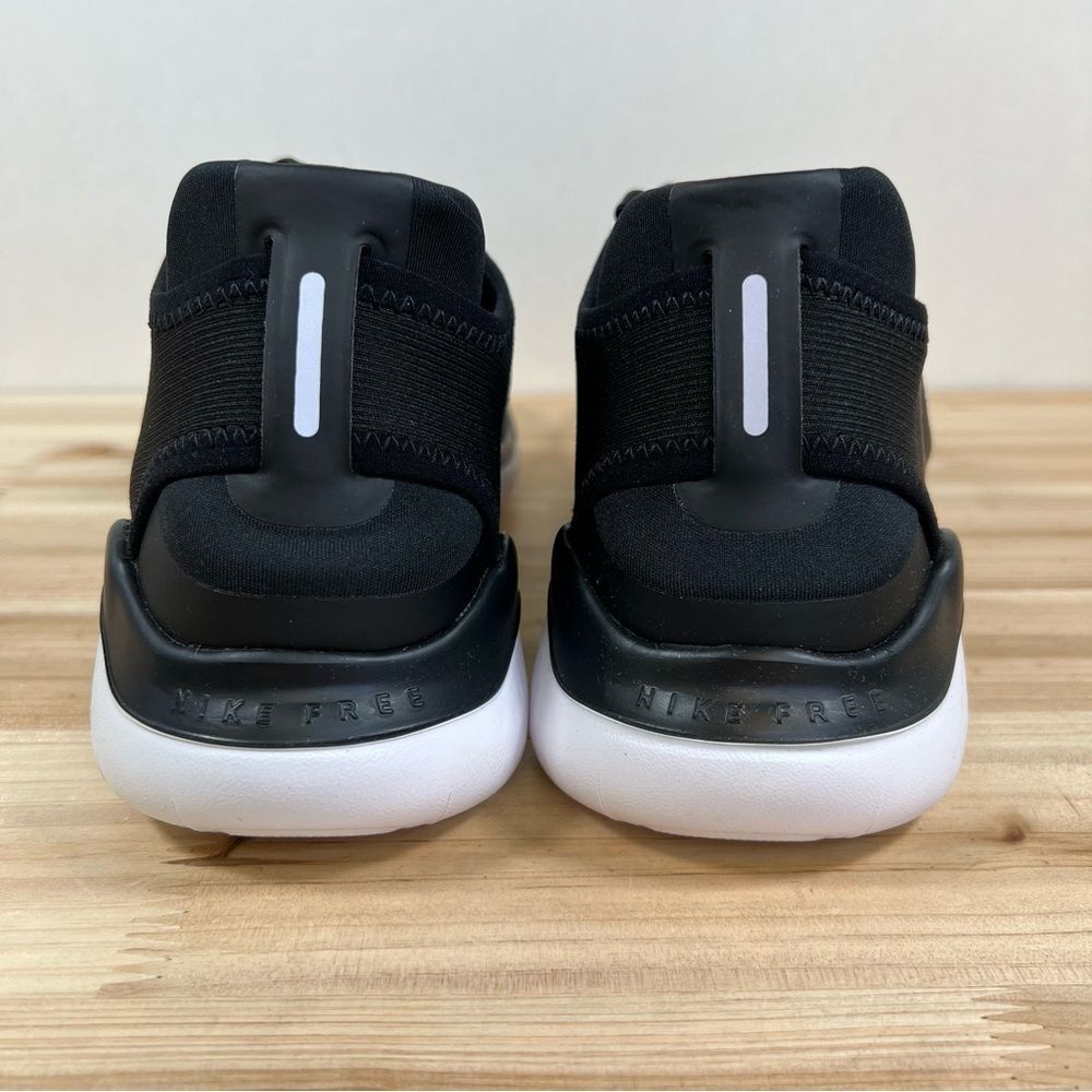 NEW Nike Free Run 2018 Mens road Running training shoes Black white - Picture 6 of 10